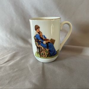 Norman Rockwell Museum Motherhood Mug Vintage